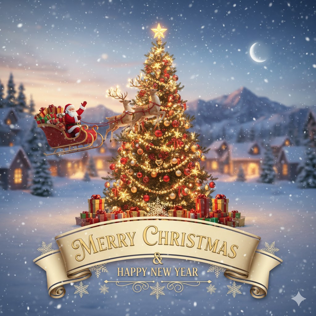 CHRISTMAS-NEWYEAR WISHES/ക്രിസ്മസ് - പുതുവത്സര  ആശംസകൾ