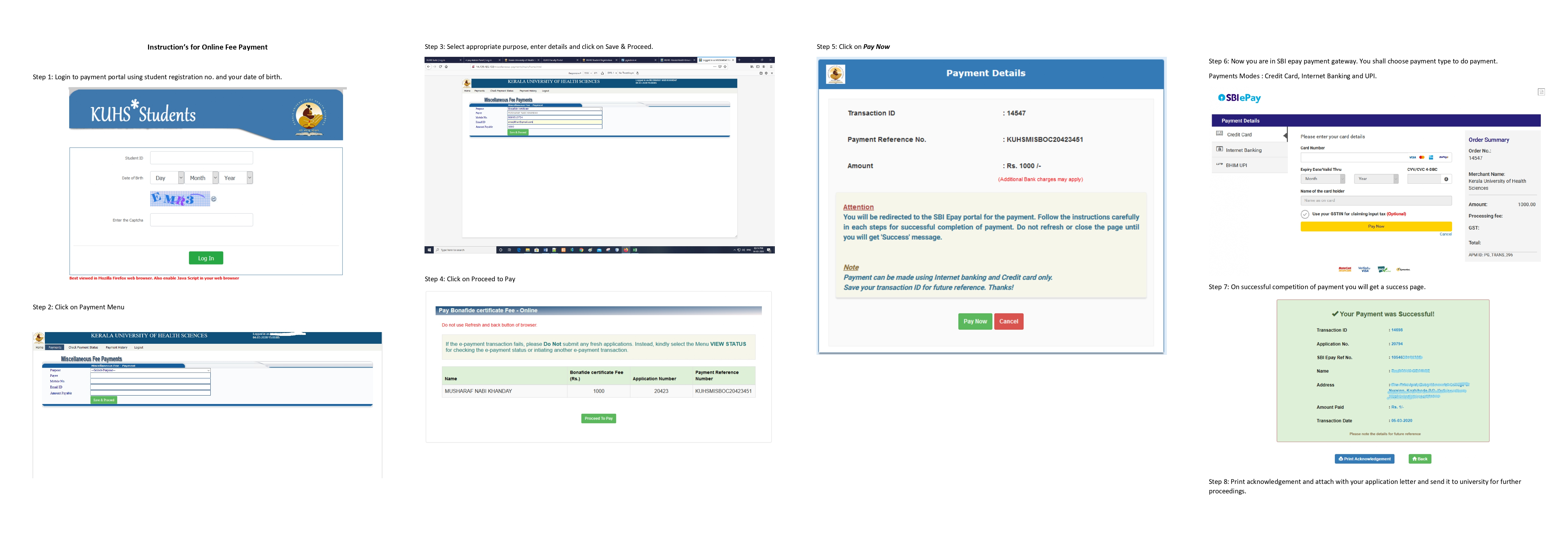 Important Notice: Online Transcripts Available for Specific Batches (2013–2020)